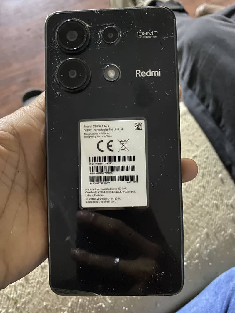 Redmi note 13  RAM 8/256 1