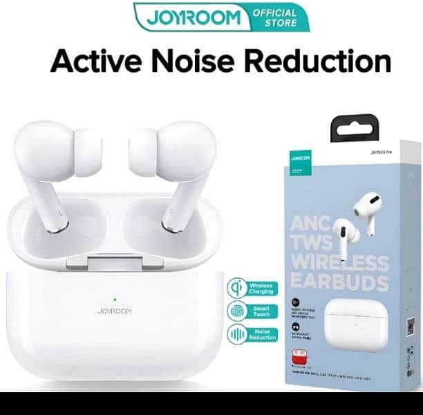 Joyroom Earbuds Pro With ANC Noice Reduction TWS Earbuds Premium Sound 0