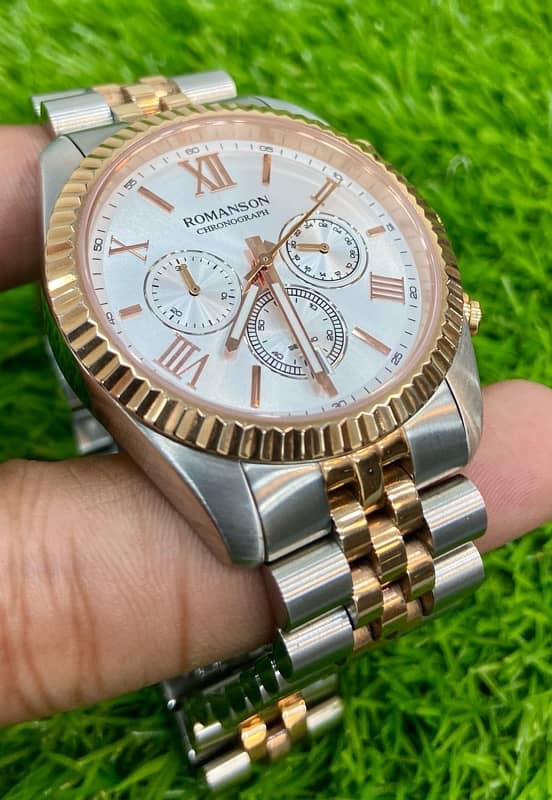 ROMANSON Men’s Watch In Choronograph working 2