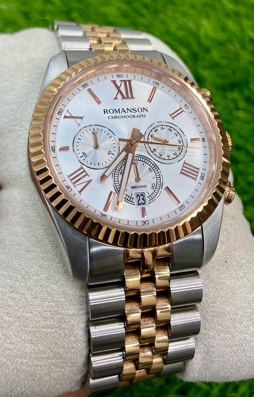ROMANSON Men’s Watch In Choronograph working 4