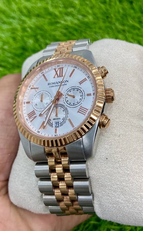 ROMANSON Men’s Watch In Choronograph working 5
