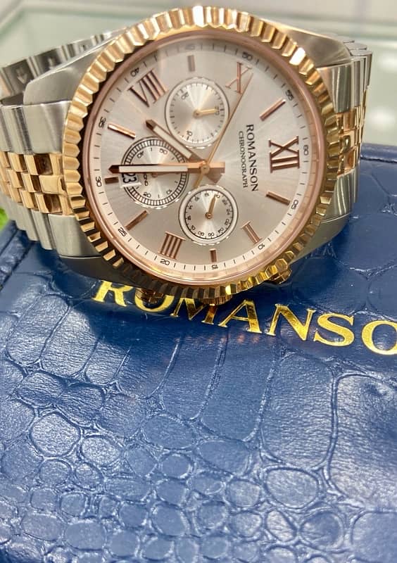 ROMANSON Men’s Watch In Choronograph working 6