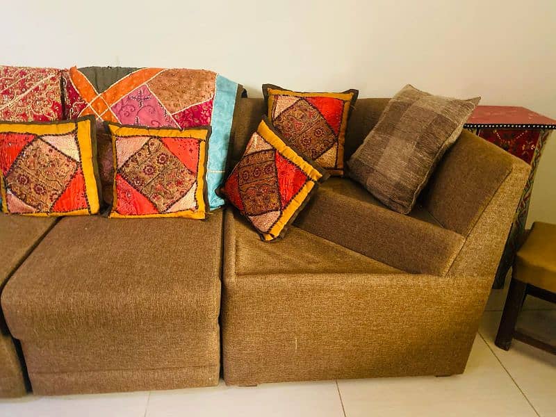 L shaped sofa set 6 seater 1