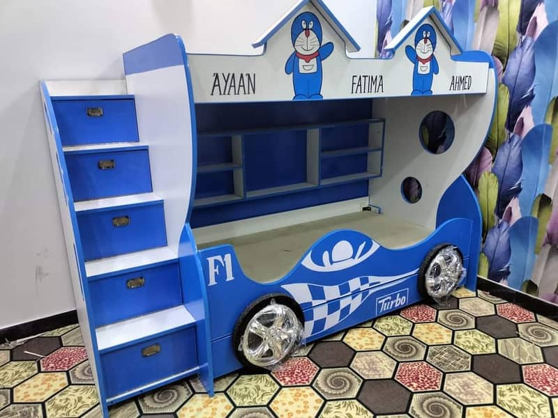 bunk bed/ bunker bed/ kids bunk bed/ triple bed/ double bed 2