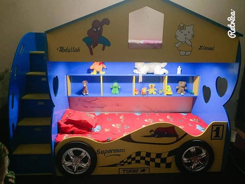 bunk bed/ bunker bed/ kids bunk bed/ triple bed/ double bed 14