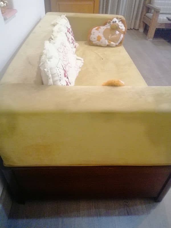 Two Seater Sofa made with Pure wood 4