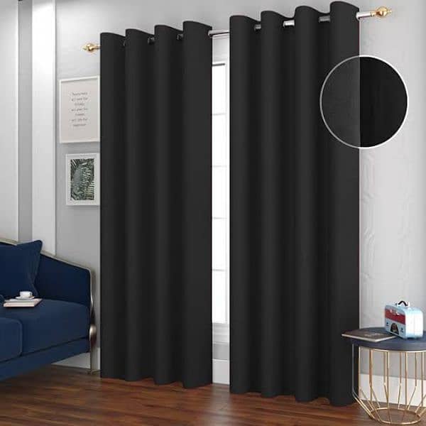 Plain valvet curtains 7