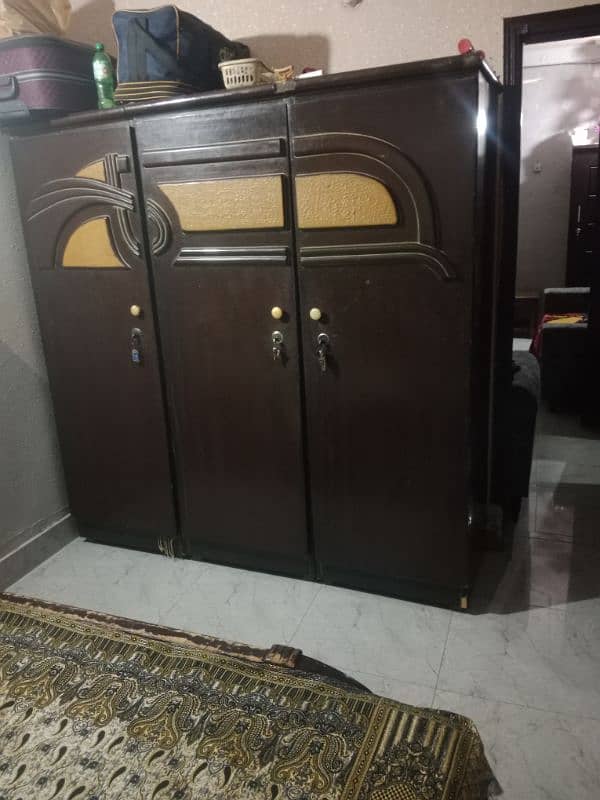 furniture for sale bedroom, sofa set , almari, dressing table , foam 6