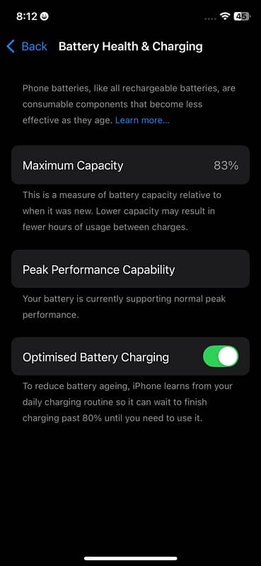 i phone xs condition 10/8 3