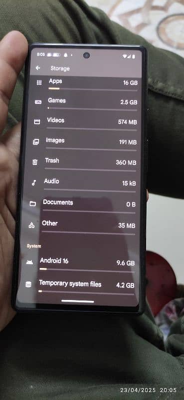 GOOGLE PIXEL 6 A 9