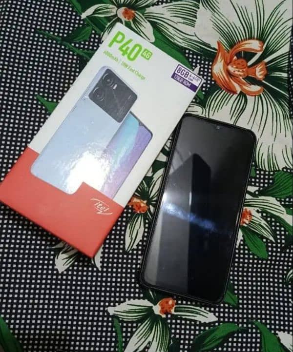 itel p40 4+4/128 just box open full warranty 6000 mah big battery 0
