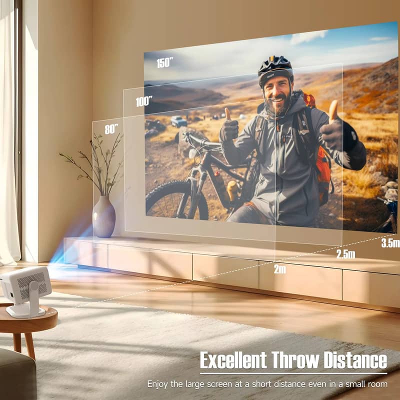 Magcubic Andriod projector L018 PRO Native 1080P 650ANSI 4K 5