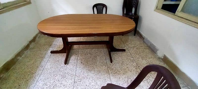 Wooden Table New Stylish Well Furnished 4
