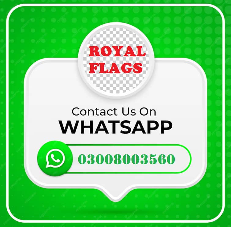 Vip Flags & Golden Pole | Custom Printing Lahore | call 03008003560 19