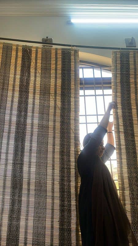 Bamboo chiks/ blinds 100/100 new for sale at discounted price 7