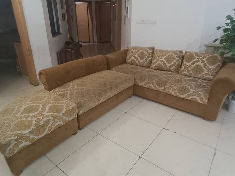 L shaped sofa set 1