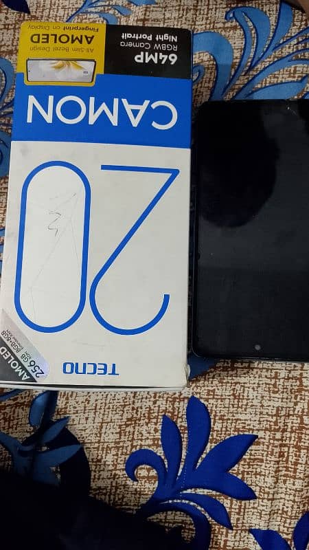tacno camon 20 only panel change baki 100%ok 1