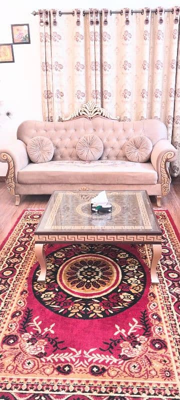 7 Seater sofa set / Sofa Set /Console/ Center Table /Luxury Sofa Set 3