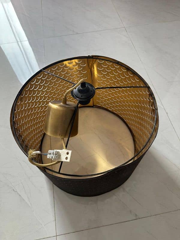 golden hanging lamp 3