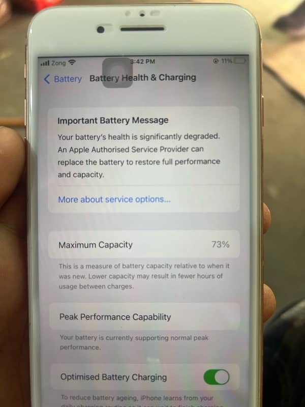 Iphone 8 plus PTA Approved 10