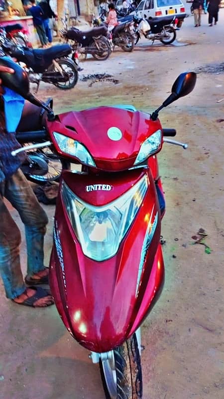 United New Scooty model 2024 9