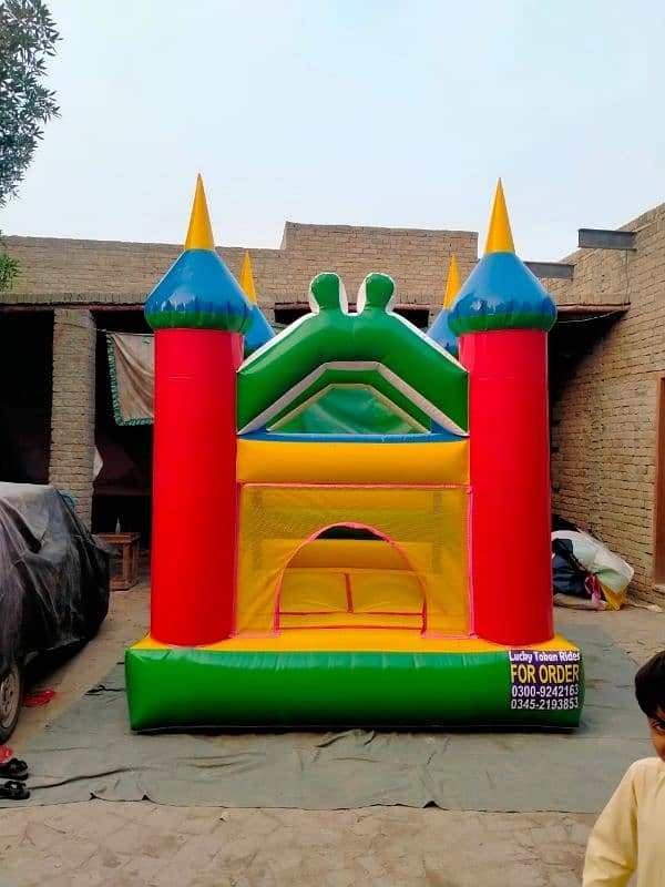 token rides/ jumping caslte/ jhuly / jump / kiddi ride / kids / playla 11