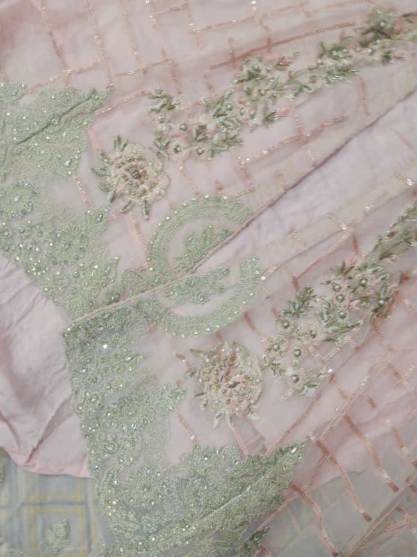Stitched fancy long frock 4