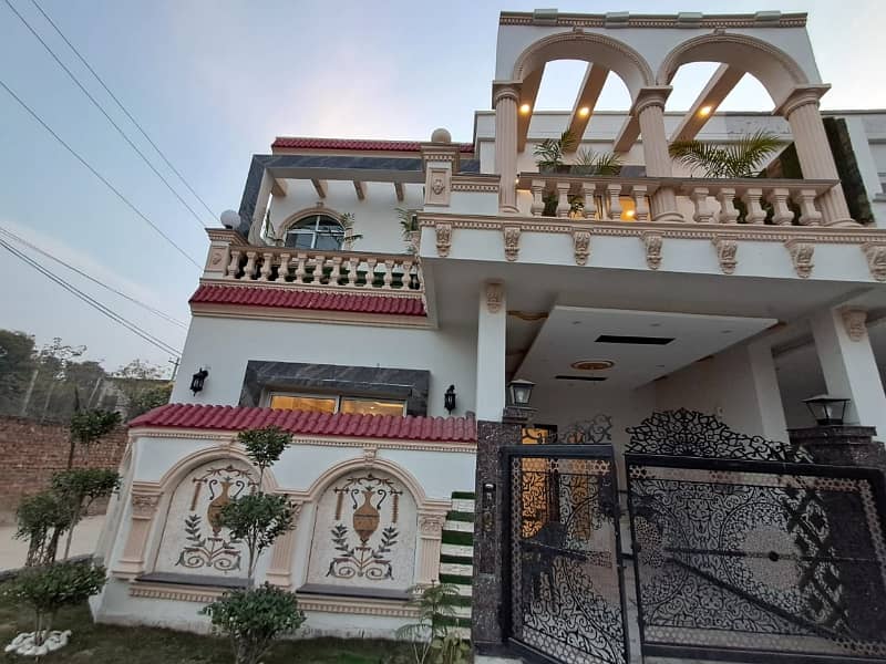 Ideal 5 Marla Double Storey Corner House Spanish Style 17