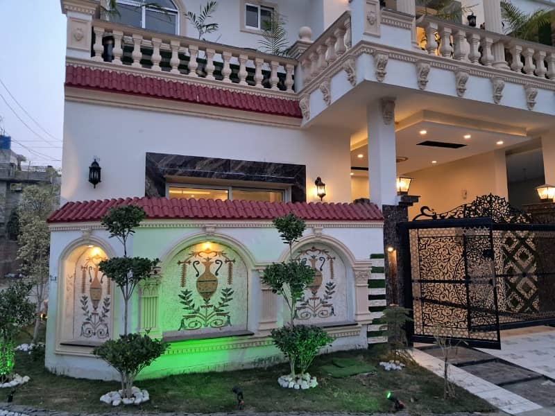 Ideal 5 Marla Double Storey Corner House Spanish Style 18