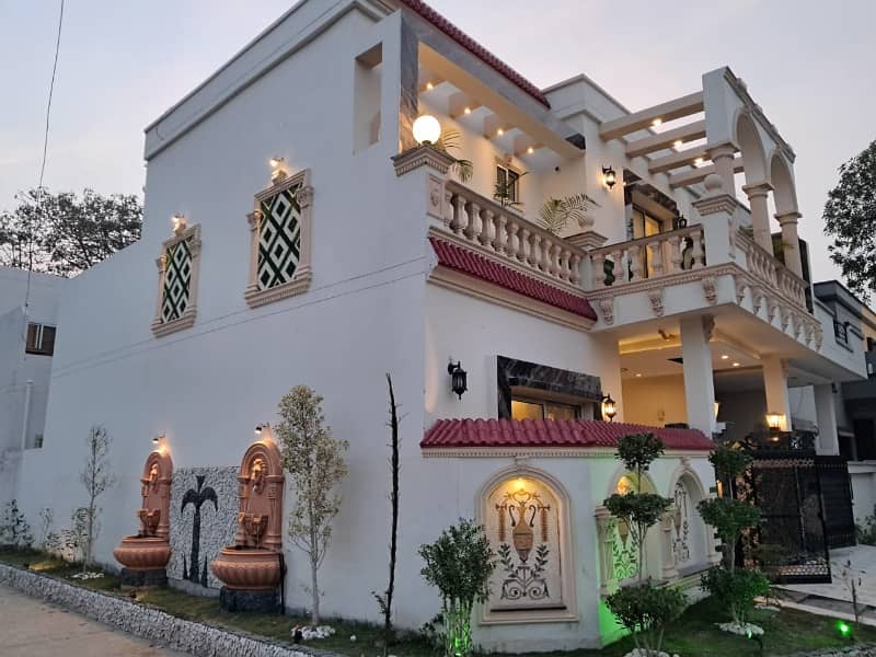 Ideal 5 Marla Double Storey Corner House Spanish Style 19