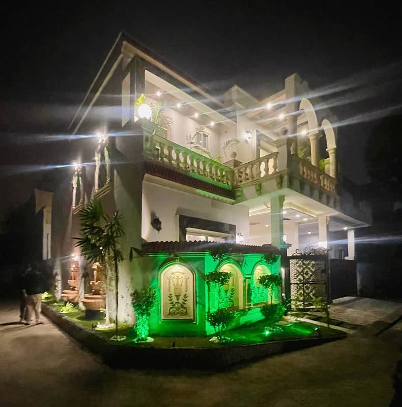 Ideal 5 Marla Double Storey Corner House Spanish Style 20