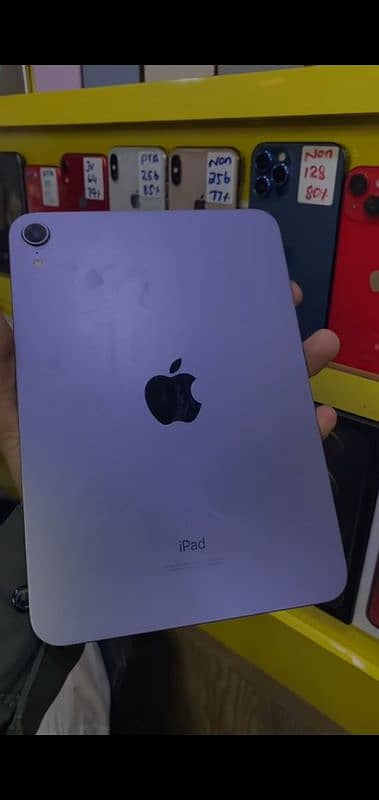 iPad mini 6th generation. memory  4.64 Gb 0