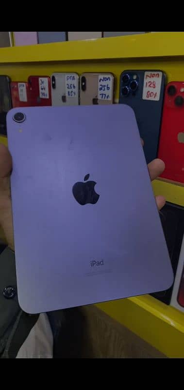 iPad mini 6th generation. memory  4.64 Gb 1