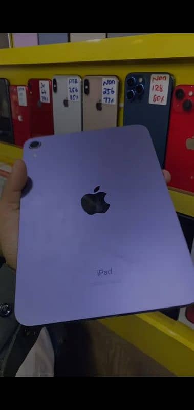 iPad mini 6th generation. memory  4.64 Gb 4