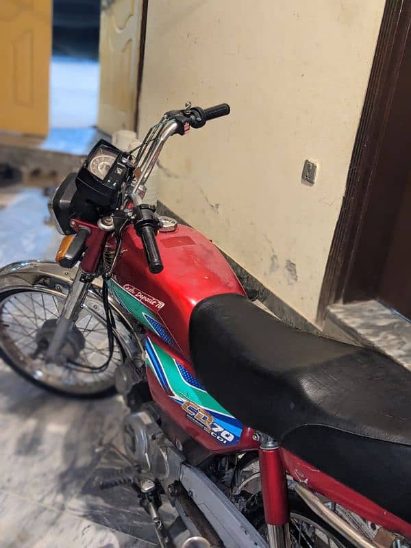 2008 model honda 70 2018 model ka tanki tappay laga howa ha 0