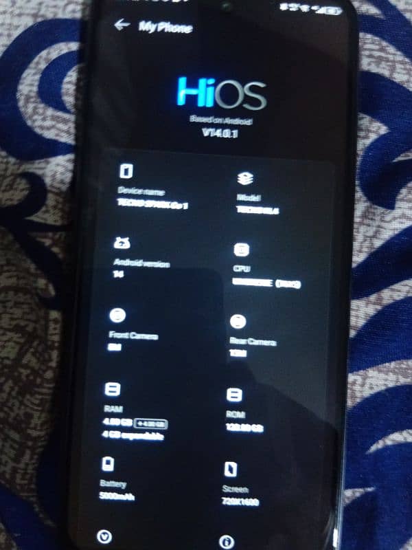 Tecno Spark go 1 4/128 for sale 1