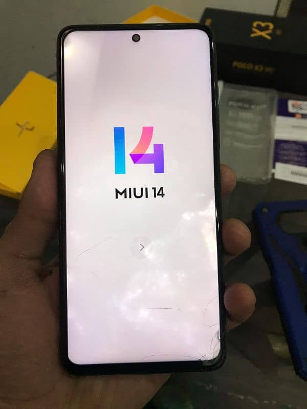 Poco X3 NFC 6gb 128gb with charger and box 0