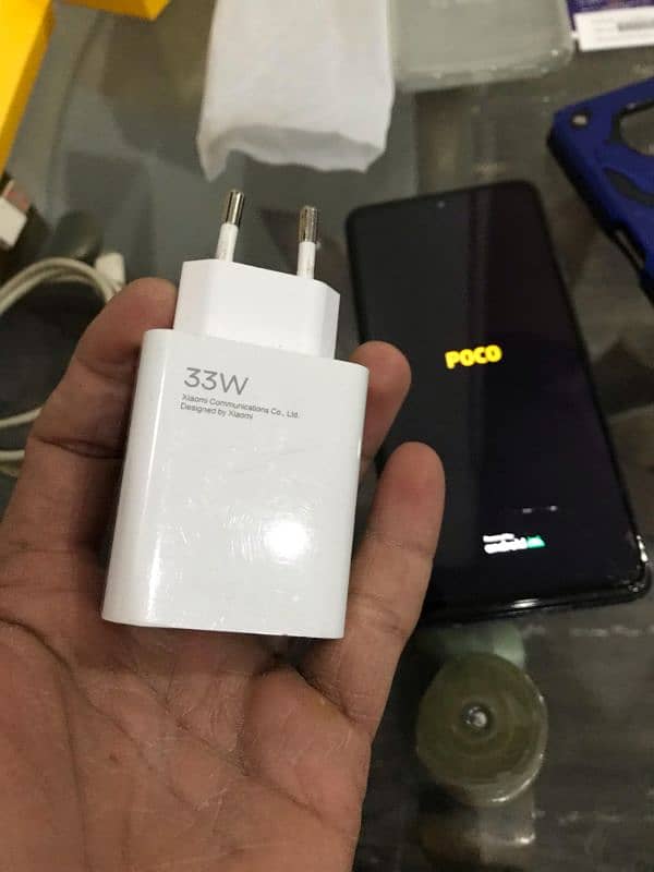 Poco X3 NFC 6gb 128gb with charger and box 12