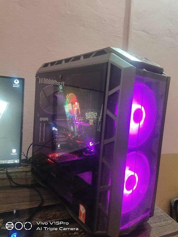 Gaming PC, Ryzen 7 2700x 8 Cores, Gaming 5 x470 Wifi Board, 1080gpu 1