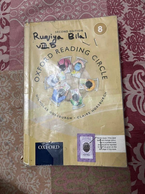 Class 8th books for sale 3