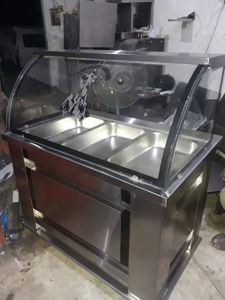 Bain Marie - BBQ Counters - Working Table - Fryers - Stoves - Sink 4