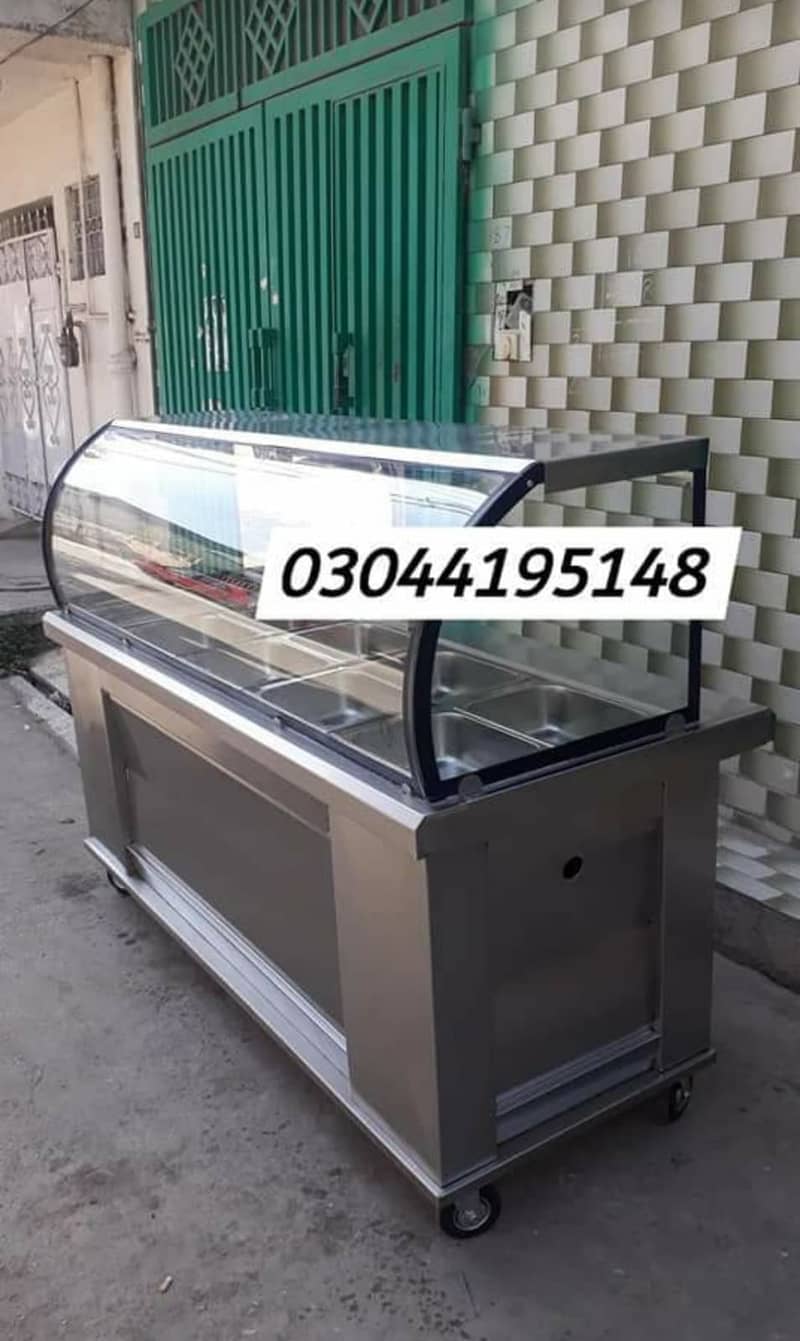 Bain Marie - BBQ Counters - Working Table - Fryers - Stoves - Sink 17