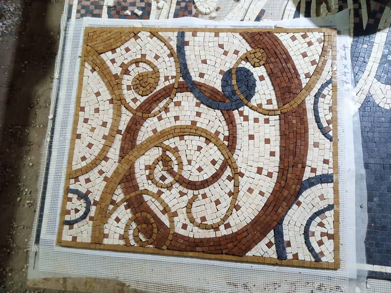 Swimming pools,Glass Mosaic,UV print Mosaic,Floor Mosaic,Mosaic Niches 15