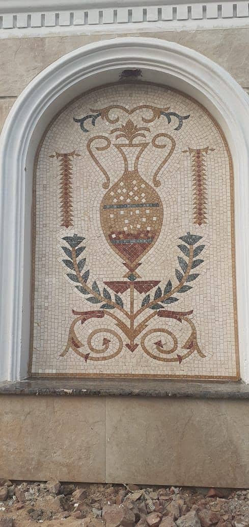 Swimming pools,Glass Mosaic,UV print Mosaic,Floor Mosaic,Mosaic Niches 16