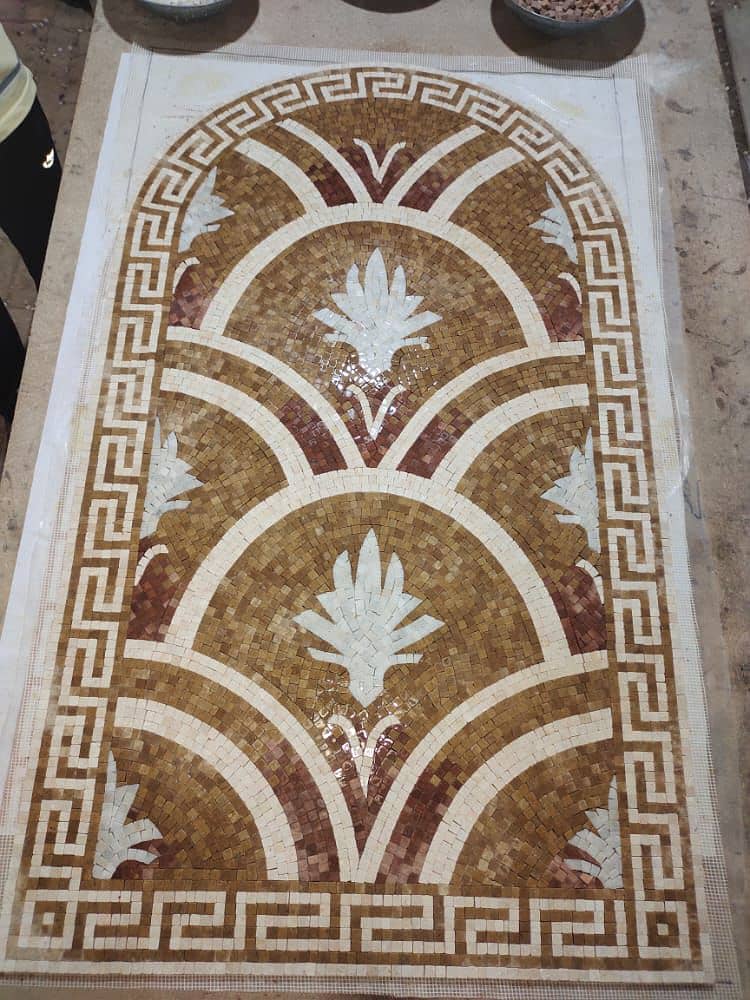 Swimming pools,Glass Mosaic,UV print Mosaic,Floor Mosaic,Mosaic Niches 19