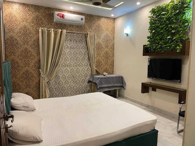 We Are Offering Two Bed Apartment Fully Furnished In Bahria Town Lahore, Jasmine Block 5
