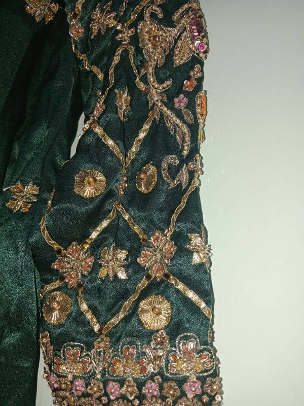 indian silk with gotta kora dabka work 2