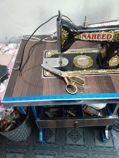 Sewing machine Table 1