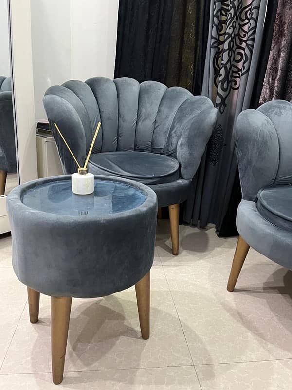 sofa chairs and table 1