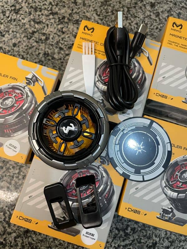 Mobile Radiator Cooling Fan for PUBG&OnePlus 6/7/8/9/10/11/12 Chargers 15